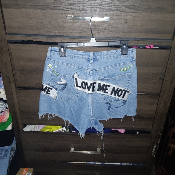 TOP SHOP high waisted mom shorts - Picture 5 of 8